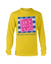 2ND GRADE TEACHER Long Sleeve Tee tile