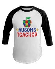 AUSOME TEACHER Baseball Tee thumbnail