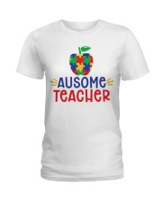 AUSOME TEACHER Ladies T-Shirt thumbnail