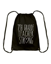 7TH GRADE STRONG Drawstring Bag tile