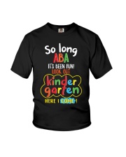 ABA SO LONG - KINDERGARTEN HERE I COME Youth T-Shirt front