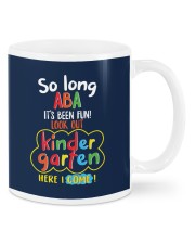 ABA SO LONG - KINDERGARTEN HERE I COME Mugs tile