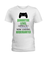 KINDERGARTEN LOADING Ladies T-Shirt tile