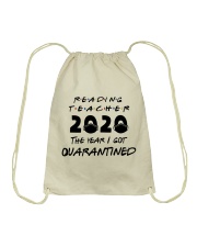 READING TEACHER Drawstring Bag thumbnail