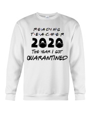 READING TEACHER Crewneck Sweatshirt thumbnail