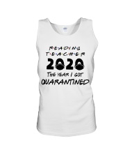 READING TEACHER Unisex Tank thumbnail