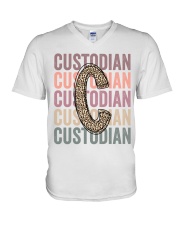 CUSTODIAN V-Neck T-Shirt tile