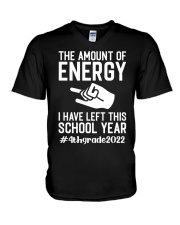 4TH GRADE V-Neck T-Shirt tile