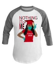 RED - NOTHING CAN STOP ME Baseball Tee tile