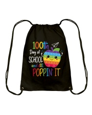 100th Day Of School Drawstring Bag tile