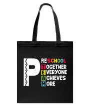 PRESCHOOL Tote Bag tile