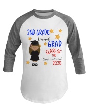 2ND GRADE GIRL Baseball Tee tile