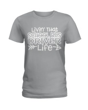 SCHOOL BUS DRIVER Ladies T-Shirt thumbnail