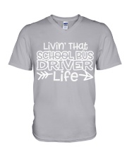 SCHOOL BUS DRIVER V-Neck T-Shirt thumbnail