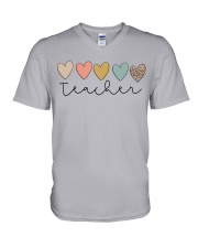 Teacher V-Neck T-Shirt tile