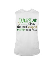 LUCKY TO TEACH THE MOST MAGICAL CLOVERS Sleeveless Tee thumbnail