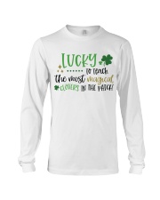 LUCKY TO TEACH THE MOST MAGICAL CLOVERS Long Sleeve Tee thumbnail