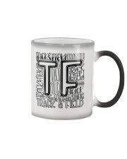 TRACK AND FIELD TYPOGRAPHY Color Changing Mug thumbnail