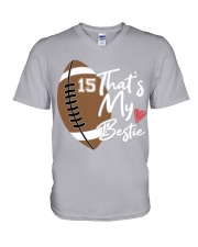 MY BESTIE V-Neck T-Shirt tile