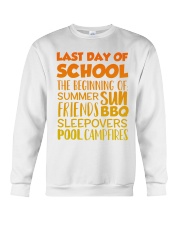 LAST DAY OF SCHOOL Crewneck Sweatshirt tile
