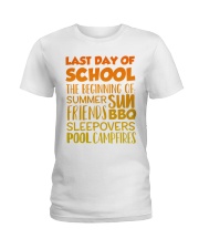 LAST DAY OF SCHOOL Ladies T-Shirt tile