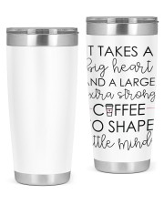 It Takes A Big Heart And A Large 20oz Tumbler tile