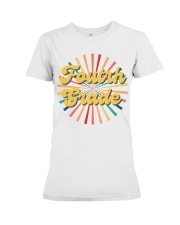4TH GRADE Premium Fit Ladies Tee tile