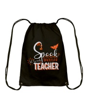 1st Grade Teacher Drawstring Bag tile