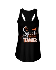1st Grade Teacher Ladies Flowy Tank tile