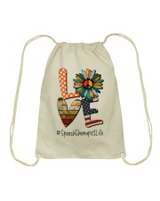 SPEECH THERAPIST Drawstring Bag tile