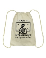 3RD GRADE TEACHER Drawstring Bag tile