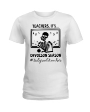 3RD GRADE TEACHER Ladies T-Shirt tile