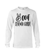 PEACE OUT 7TH GRADE Long Sleeve Tee tile