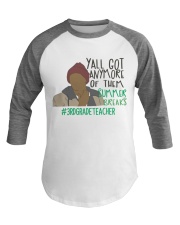 3RD GRADE TEACHER Baseball Tee tile