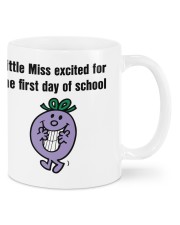 EXCITED FOR THE FIRST DAY OF SCHOOL Mugs tile