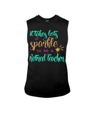 RETIRED TEACHER SPARKLE Sleeveless Tee thumbnail