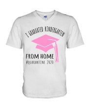 KINDERGARTEN V-Neck T-Shirt tile