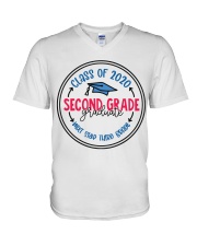 2ND GRADE V-Neck T-Shirt tile
