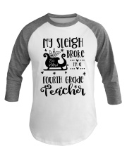 FOURTH GRADE TEACHER Baseball Tee thumbnail