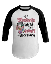 Secretary Baseball Tee tile