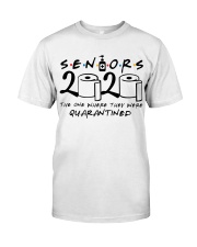 SENIOR 2020 - THE ONE WHERE THEY WERE Classic T-Shirt front