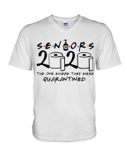 SENIOR 2020 - THE ONE WHERE THEY WERE V-Neck T-Shirt thumbnail