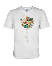 2ND GRADE TEACHER V-Neck T-Shirt tile
