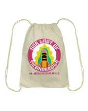 KINDERGARTEN TEACHER Drawstring Bag tile