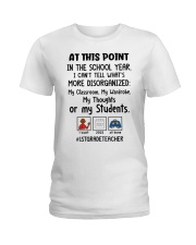 1ST GRADE TEACHER Ladies T-Shirt tile