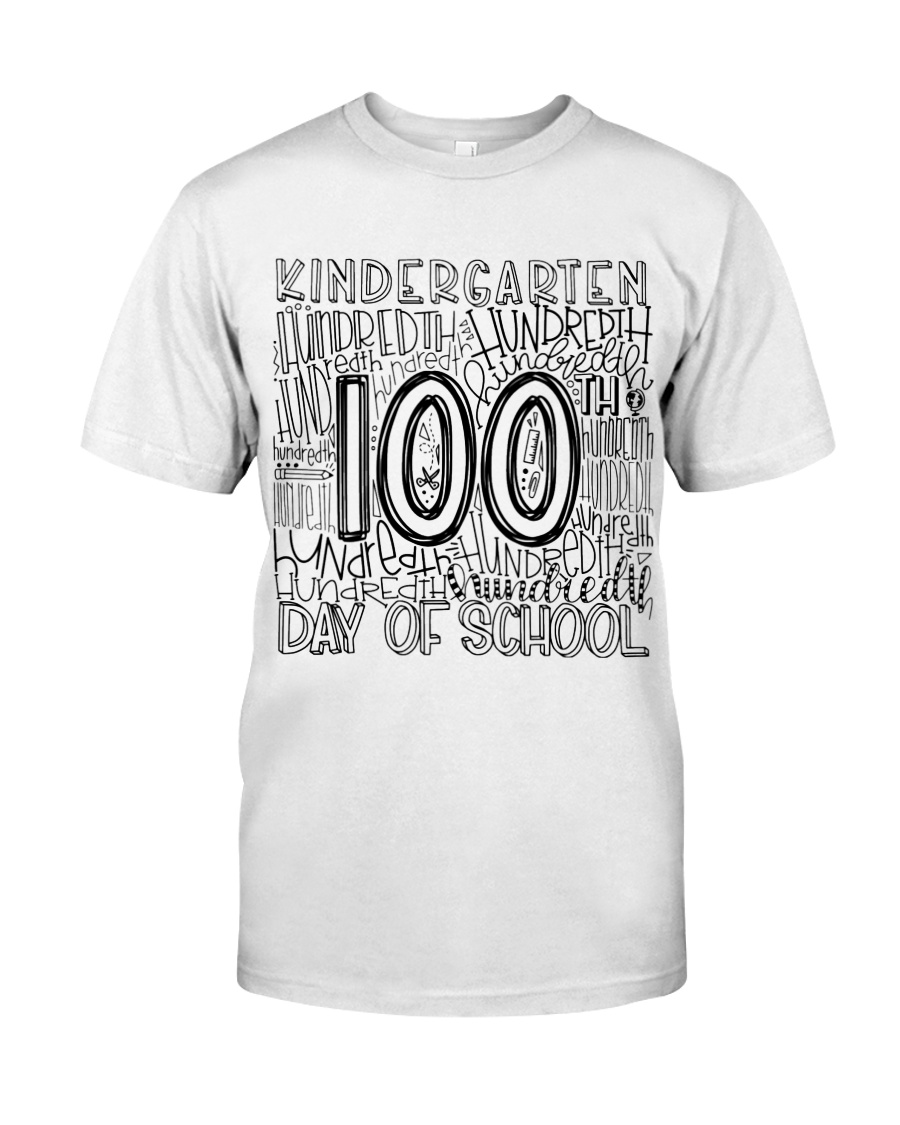 KINDERGARTEN TYPO Classic T-Shirt