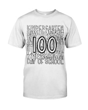 KINDERGARTEN TYPO Classic T-Shirt front
