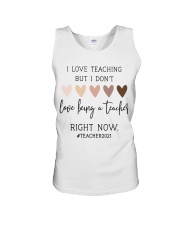 TEACHER Unisex Tank tile