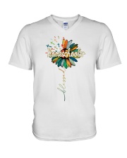 HOMESCHOOLER V-Neck T-Shirt tile