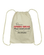 PRE-K TEACHER Drawstring Bag tile
